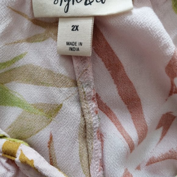 Style & Co Blouse XXL - Picture 6 of 7